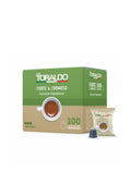 Caffè Toraldo Forte e Cremoso Nespresso®* kompatible Kapseln (100er-Pack / 100 x 5,5g) – extra intensiver neapolitanischer Bar-Espresso