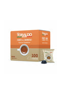 Caffè Toraldo Forte e Cremoso Lavazza®* A Modo Mio®* kompatible Kapseln (100er-Pack / 100 x 7,2g) – extra kräftiger neapolitanischer Bar-Espresso