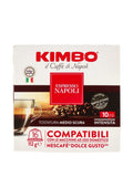 Kimbo Espresso Napoli Nescafé® Dolce Gusto®* kompatible Kapseln (16er-Pack / 112g) – neapolitanischer Espresso intensiv & cremig
