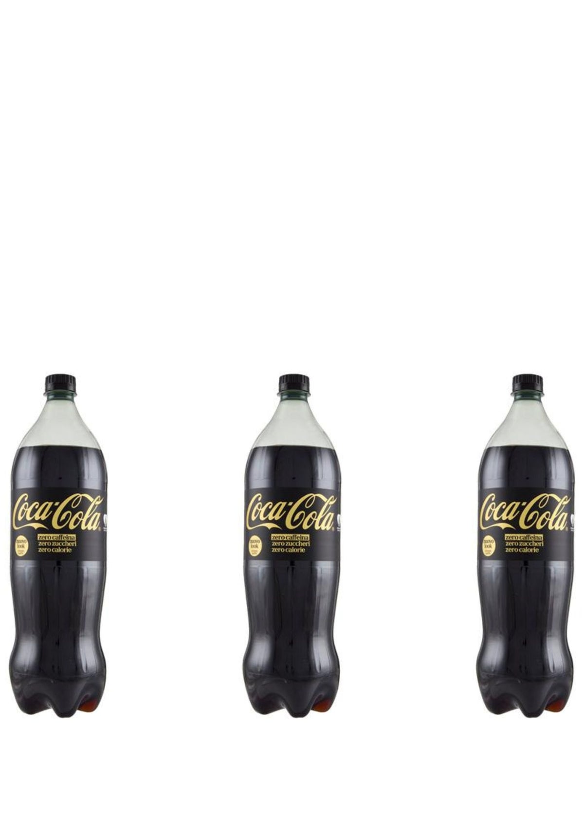 Coca-Cola Senza Caffeina Zero Zuccheri PET Flaschen (3er-pack/ 3x 1,5L) –kalorienfrei