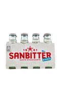 Sanbittèr Bianco Alkoholfreier Aperitif (8er-Pack / 8 x 100ml) Glasflaschen – italienischer Kult-Bitter Sanpellegrino Original
