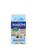 Caffè Borbone Miscela Dek Entkoffeiniert  Kaffeepads 44mm kompostierbar (15 x 7,2g) – italienischer koffeinfreier Espresso