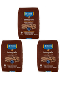 De Cecco Integrale Sedani Rigati N° 57 (3er-Pack / 3 x 500g) – Vollkorn-Pasta aus den Abruzzen – italienisch Original