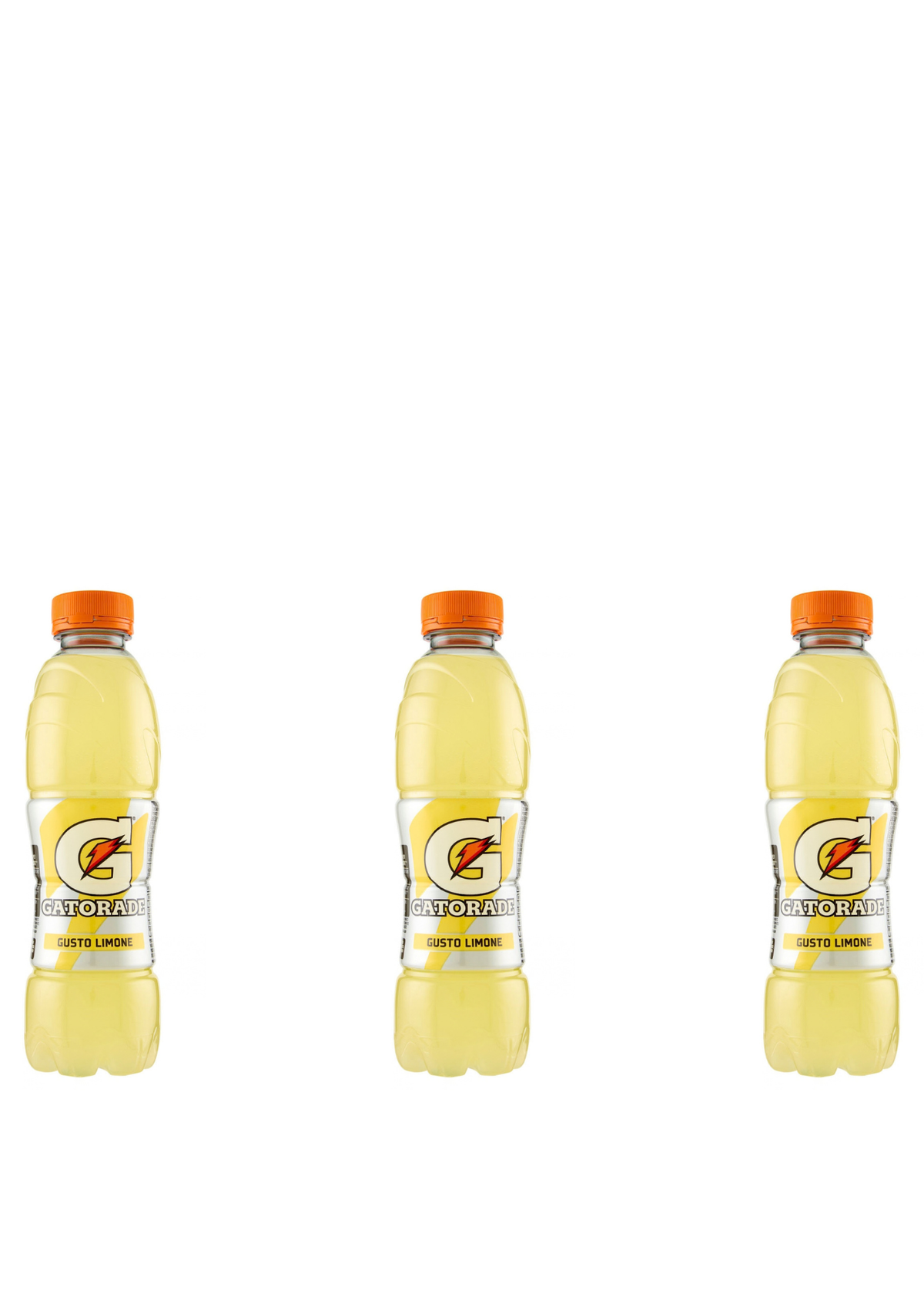 Gatorade Gusto Limone Sportgetränk (3er-Pack / 3 x 0,5L) – Isotonischer Durstlöscher Zitrone – italienisch Original