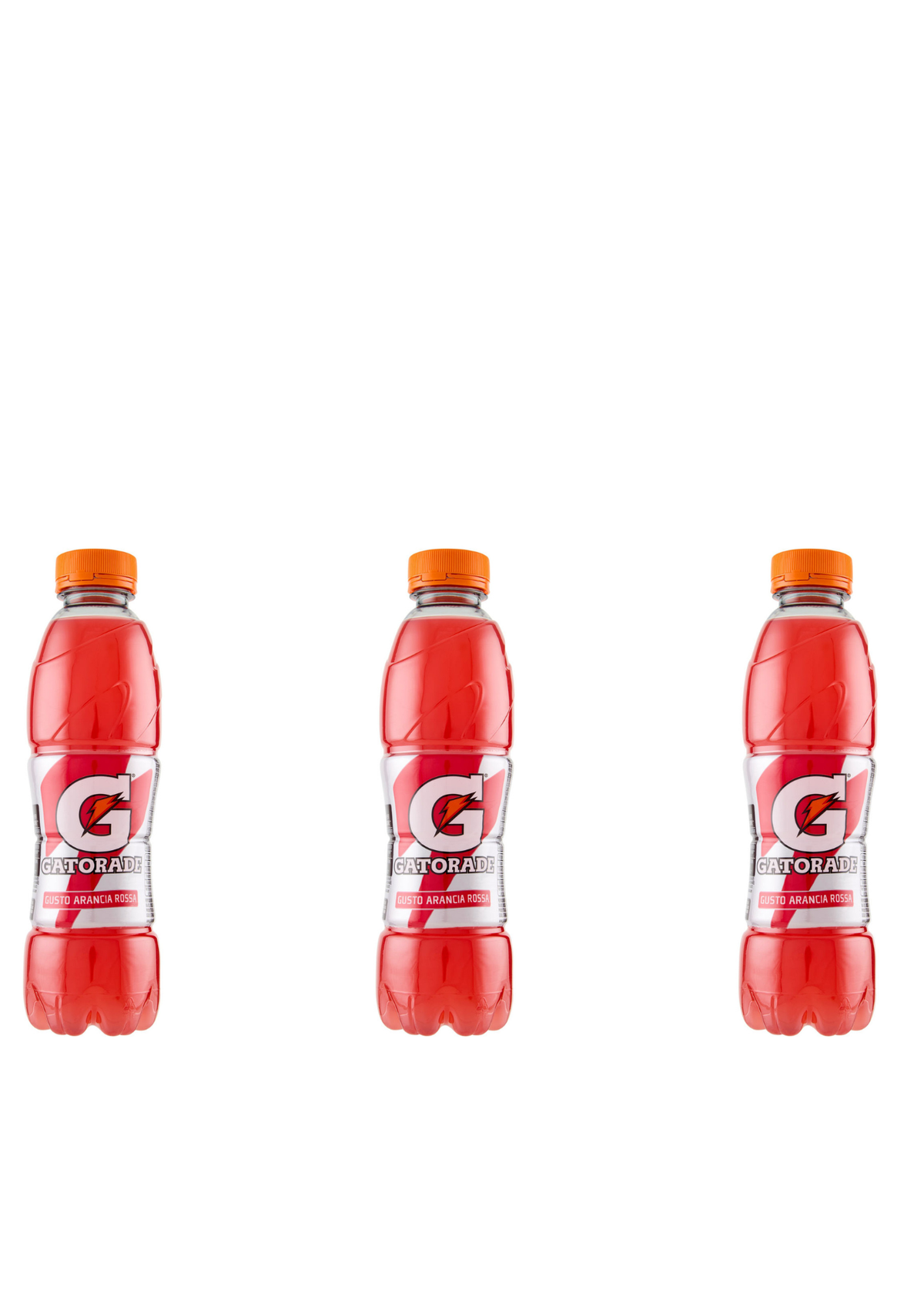 Gatorade Gusto Arancia Rossa Sportgetränk (3er-Pack / 3 x 0,5L) – Isotonischer Durstlöscher Blutorange – italienisch Original