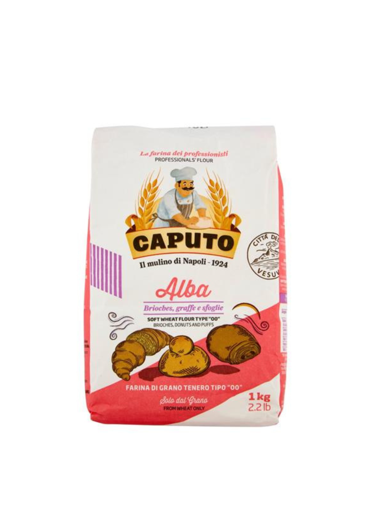 Caputo Alba Farina di Grano Tenero Tipo "00" (1 kg) – italienisch Original