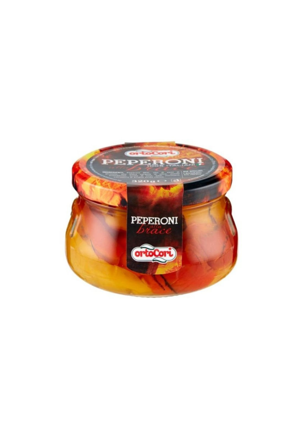 OrtoCori Gegrillte Paprika – italienisch Original – 320 g