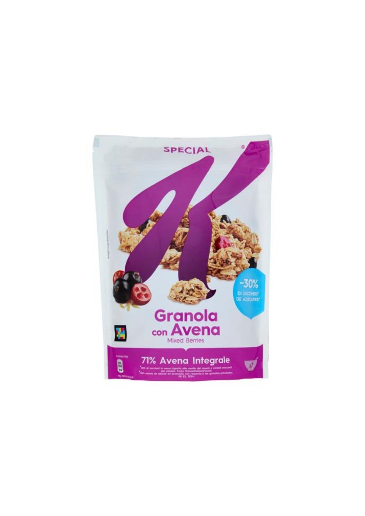 Kellogg’s Special K Granola mit Hafer – Knusprige Vollkorn-Hafer-Granola mit gefriergetrockneten Beeren – 1 × 320 g