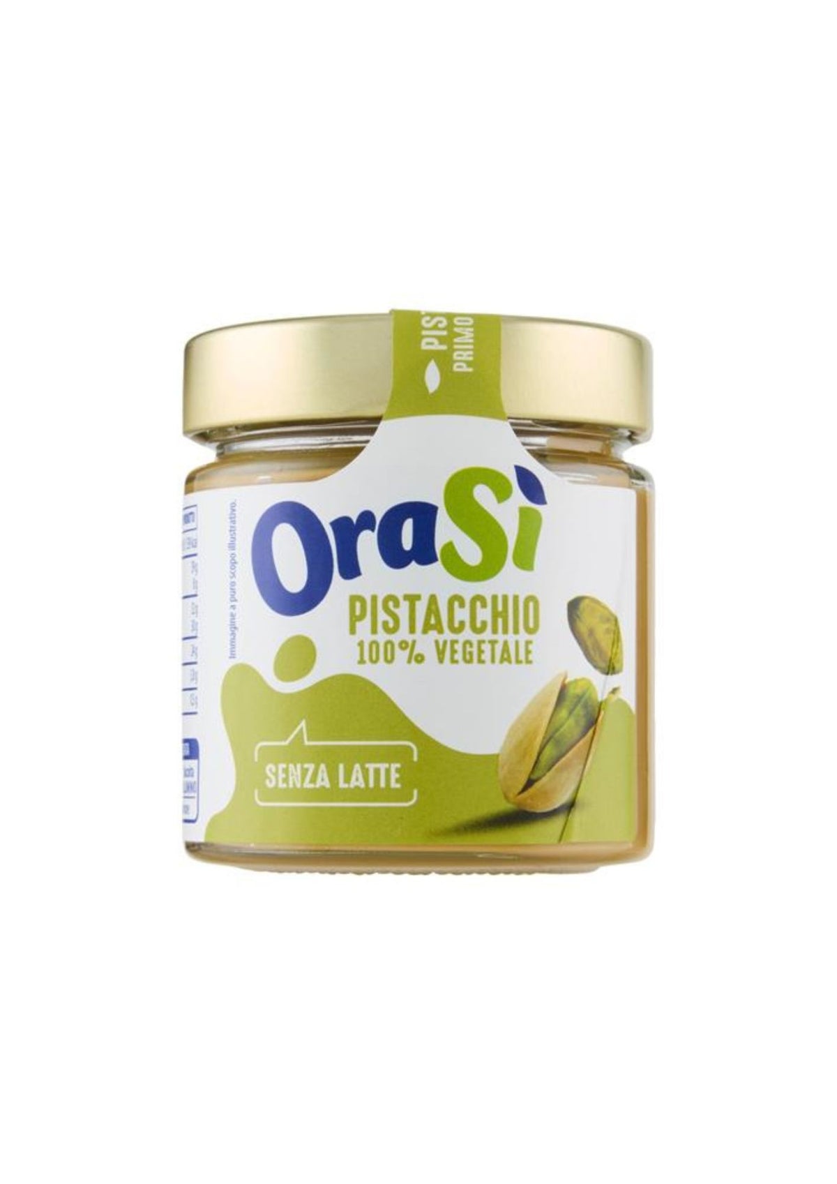 OraSì – Pistazien-Aufstrich, 100 % pflanzlich – italienisch Original – 1 × 180 g