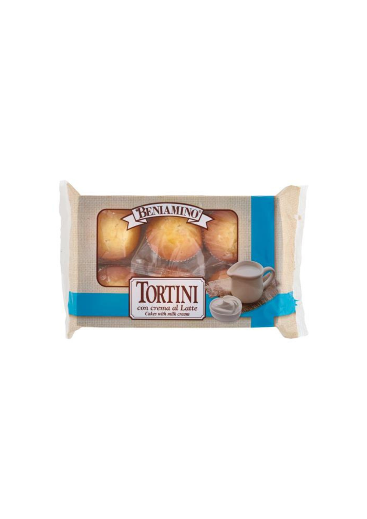 Beniamino Törtchen mit Milchcreme (6er-Pack) - 6x41,7g – italienisch Original