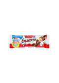 Kinder Bueno – Waffel mit Milch-Haselnuss-Füllung und Vollmilchschokolade-italienisch Original- (3er-Pack) - 3x43g