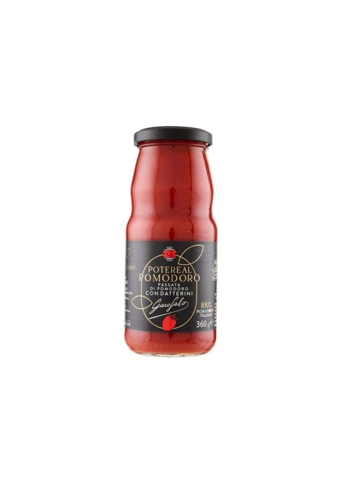 Garofalo Passierte Tomaten mit Datteltomaten – italienisch Original – 3er-Pack – 3 × 360 g