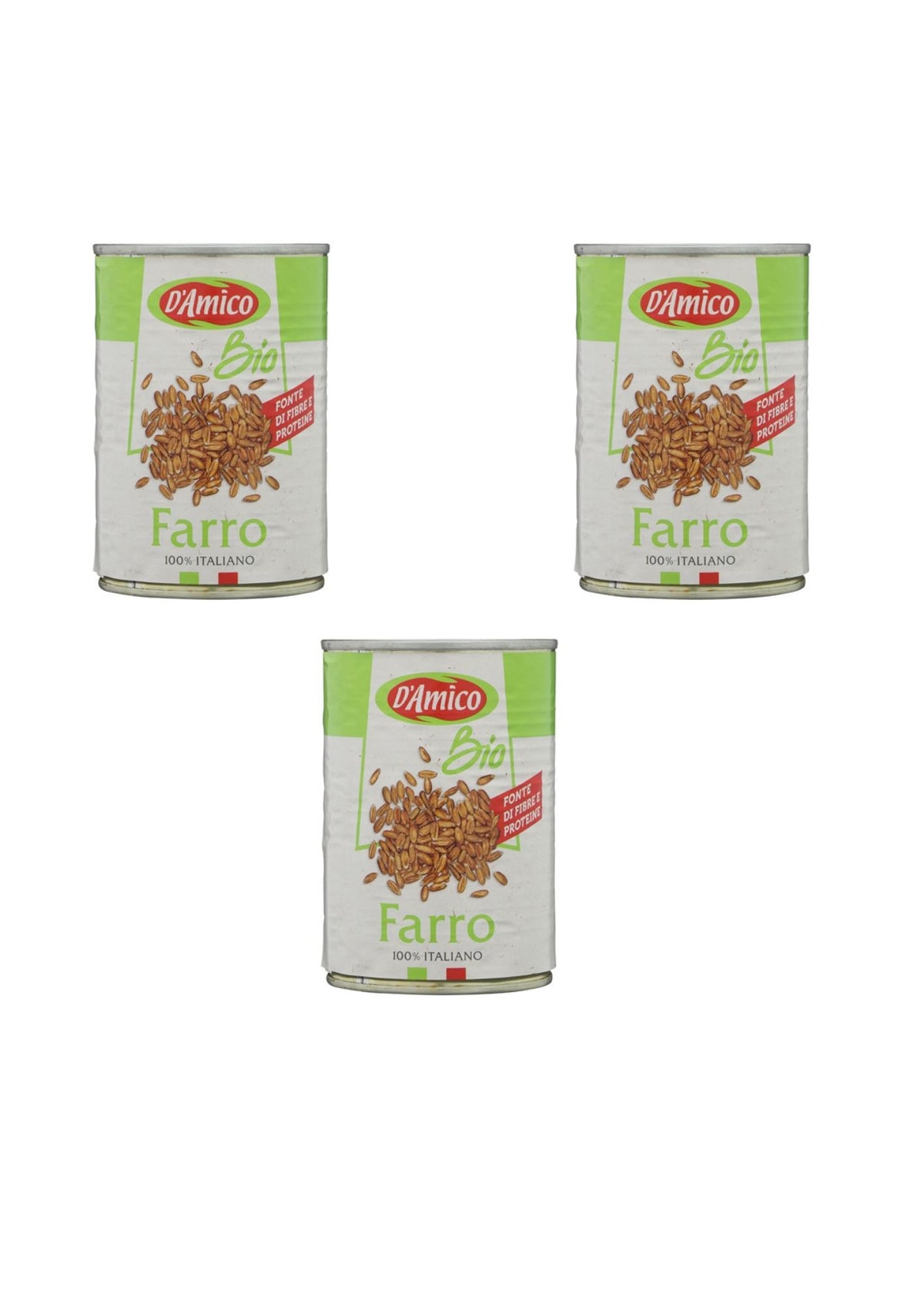 D'Amico Bio Dinkel – italienisch Original – 3er-Pack – 3 × 400 g
