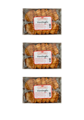 Casola Ventagli – Italienisches Blätterteiggebäck – italienisch Original – 3er-pack - 3 x 225 g
