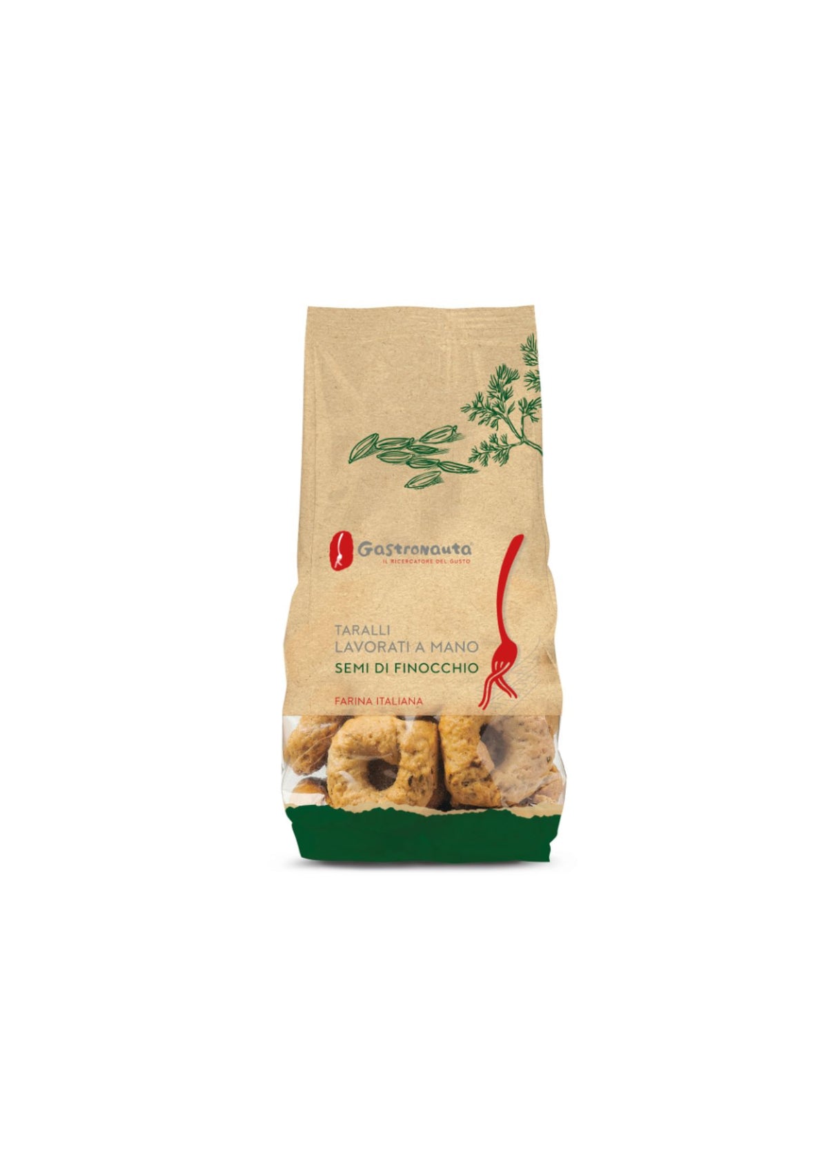 Gastronauta Taralli mit Fenchelsamen – italienisch Original - 250gr