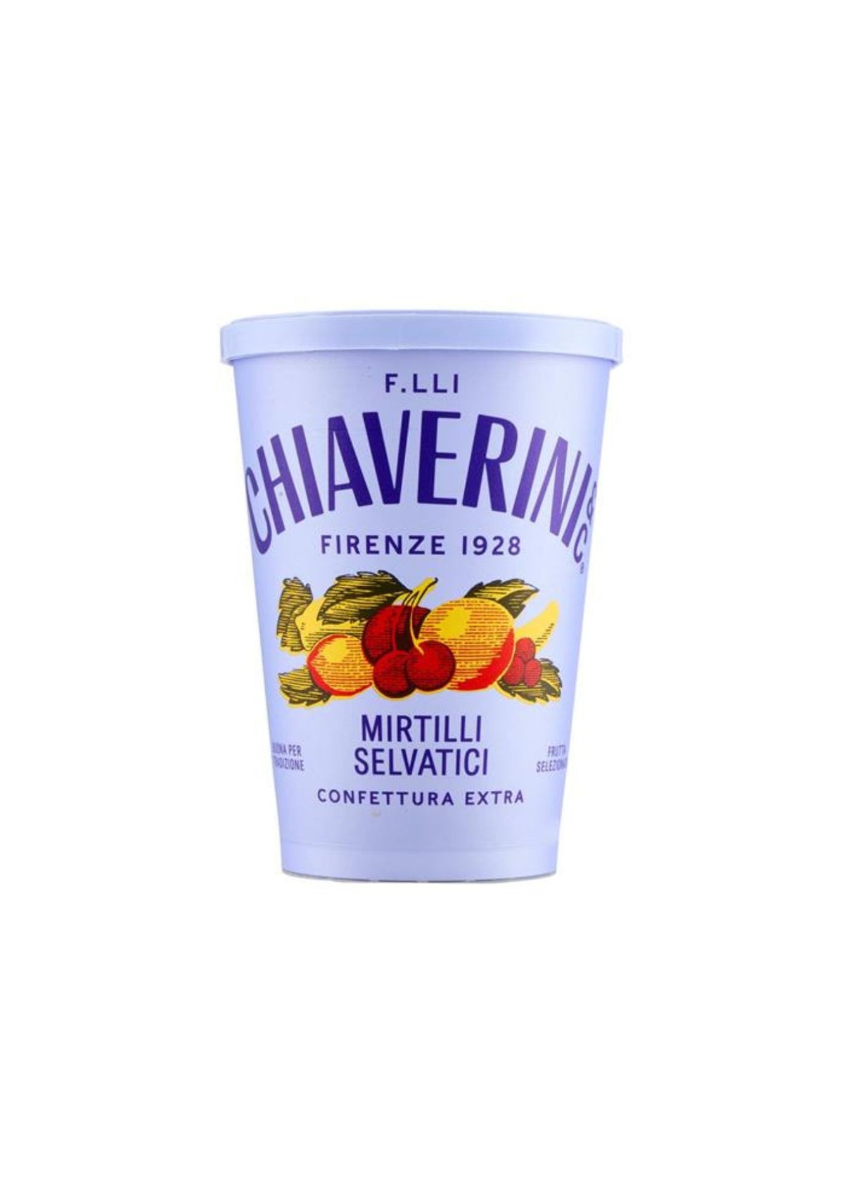 F.lli Chiaverini – Extra-Wildheidelbeerkonfitüre – italienisch Original – 1 × 320 g