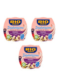 Rio Mare Thunfischsalat mit weißen Bohnen, grünen Bohnen, Karotten, Paprika und schwarzen Oliven – italienisch Original – 3er-pack -3x160 g