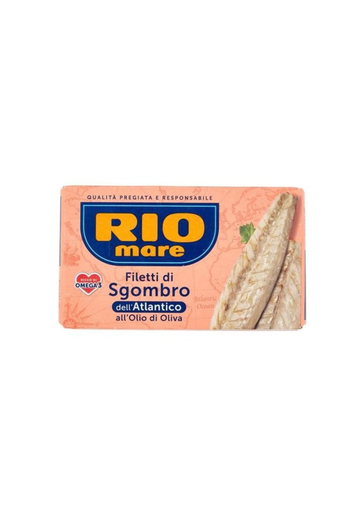Rio Mare Atlantik-Makrelenfilets in Olivenöl – italienisch Original – 125 g