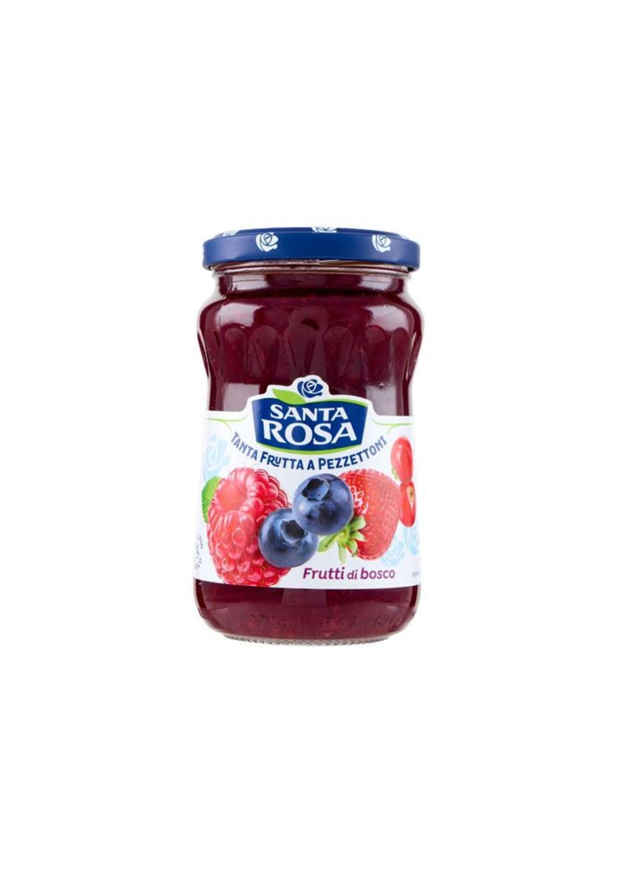 Santa Rosa – Extra-Waldfruchtkonfitüre – italienisch Original – 1 × 350 g