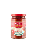 Mutti Ragù alla Mutti – Vegetarische Tomatensauce – 100 % pflanzlich – italienisch Original – 280 g