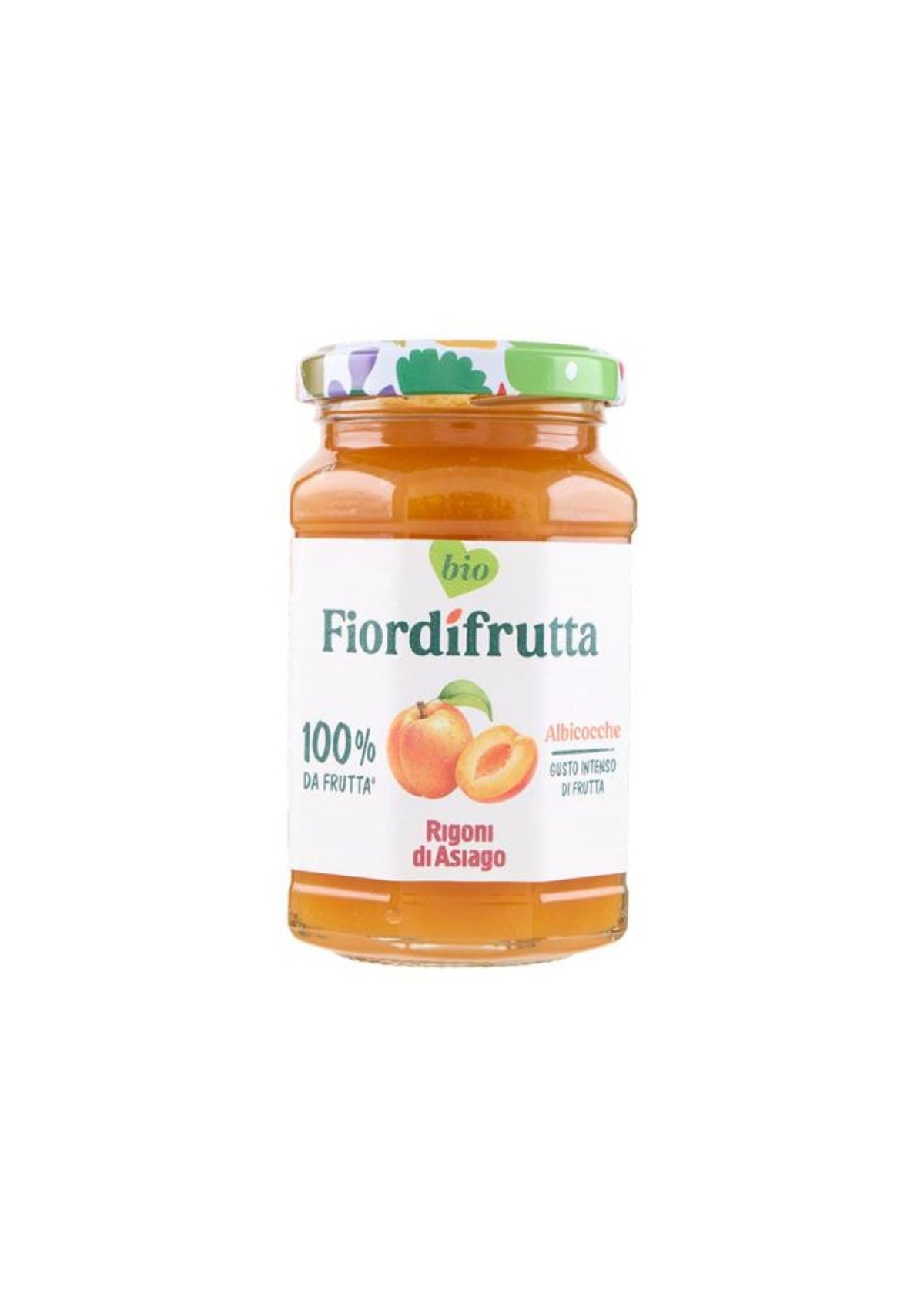 Rigoni di Asiago Fiordifrutta – Bio-Aprikosen-Fruchtaufstrich – italienisch Original – 1 × 250 g