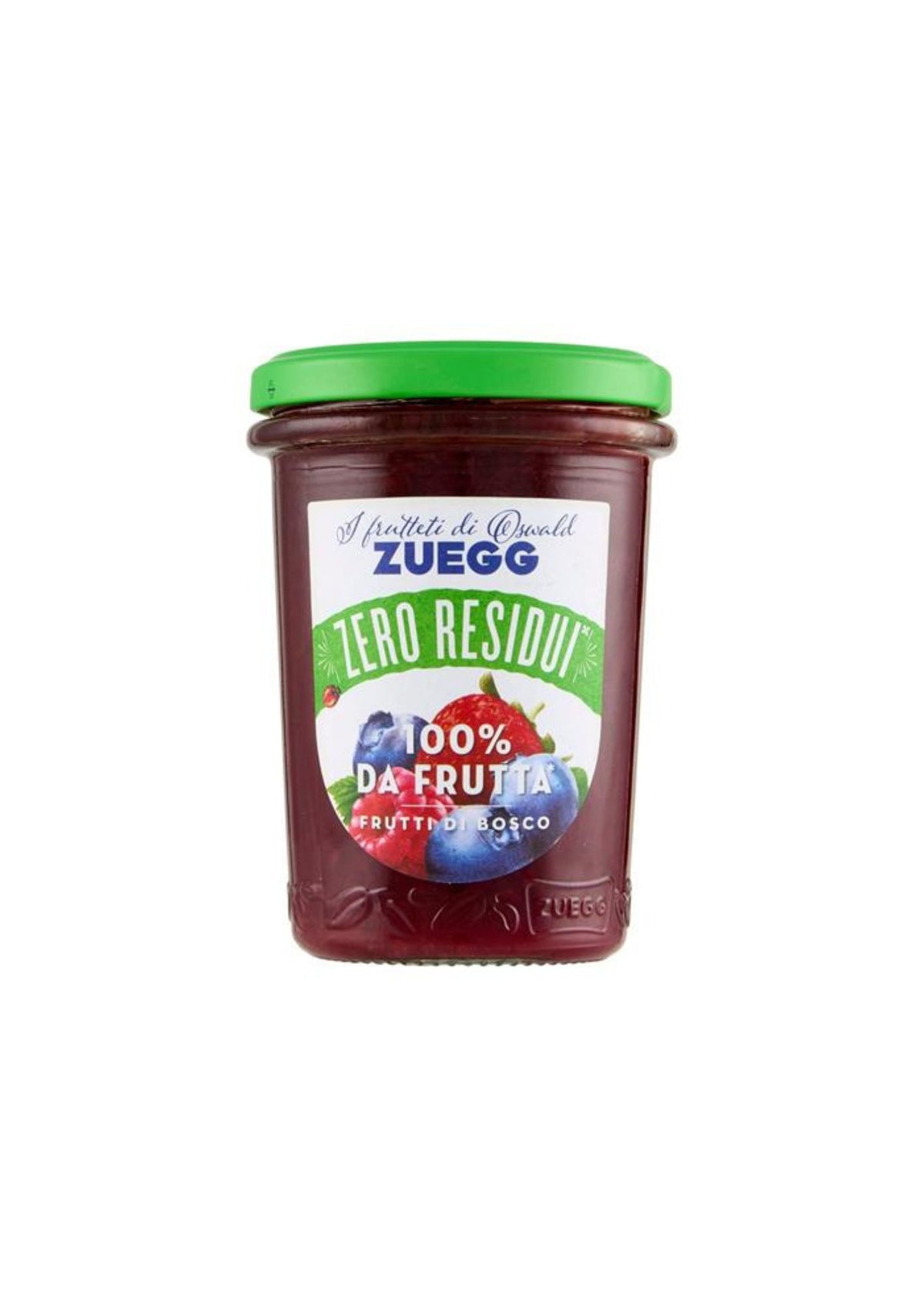 Zuegg I Frutteti di Oswald – Waldfruchtkompott mit 80 % Früchten, Zero Residui – italienisch Original – 1 × 230 g