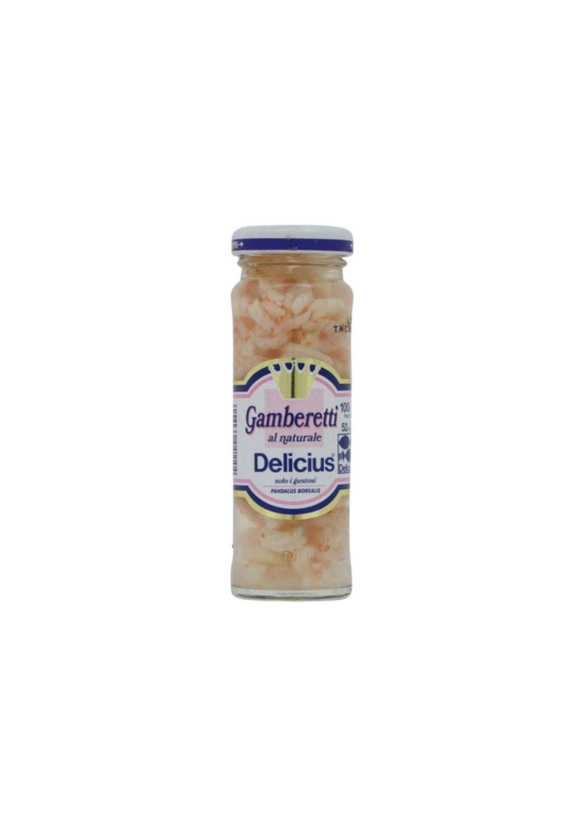 Delicius Garnelen natur – italienisch Original – 100 g