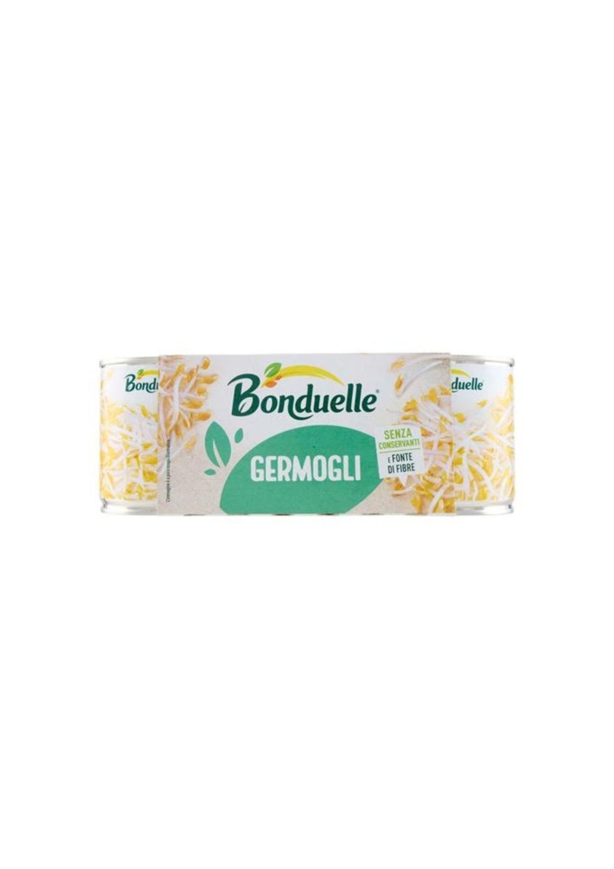 Bonduelle Mungobohnensprossen – italienisch Original – 3er-Pack – 3 × 200 g