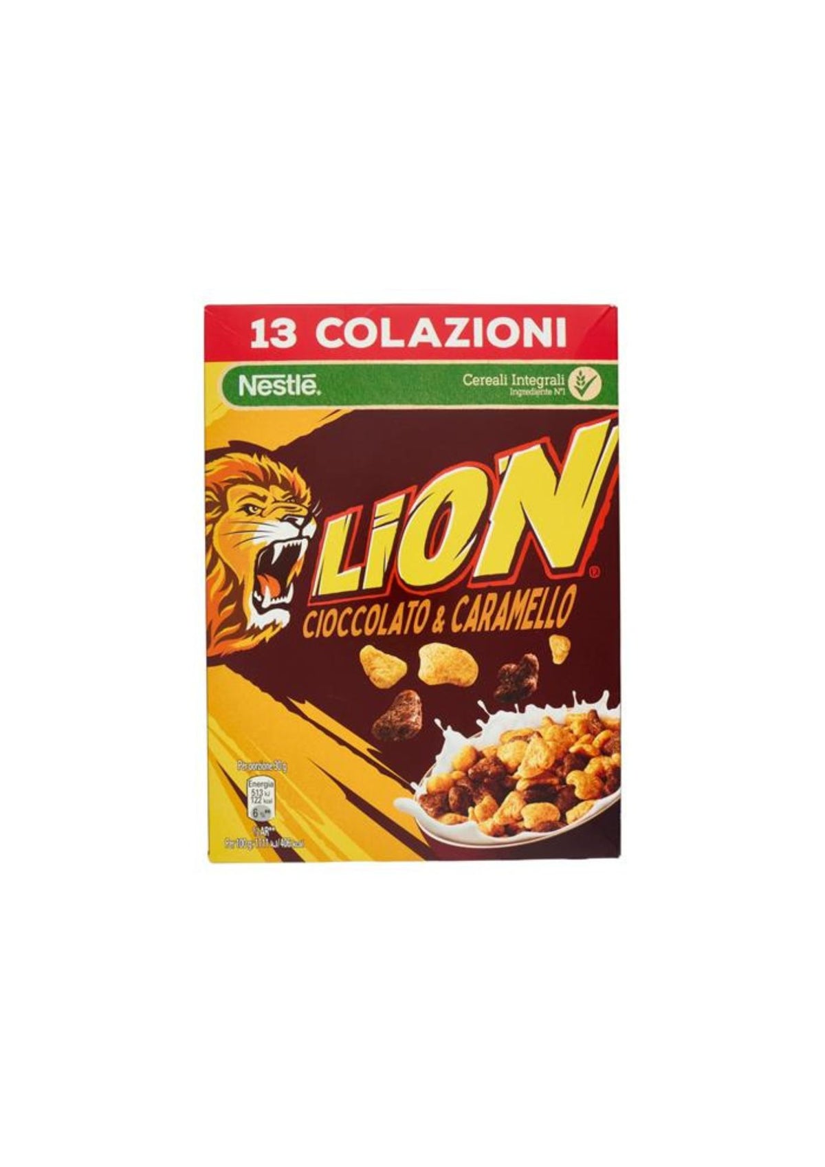 LION – Vollkorn-Cerealien mit Schokolade und Karamell – 1 × 400 g