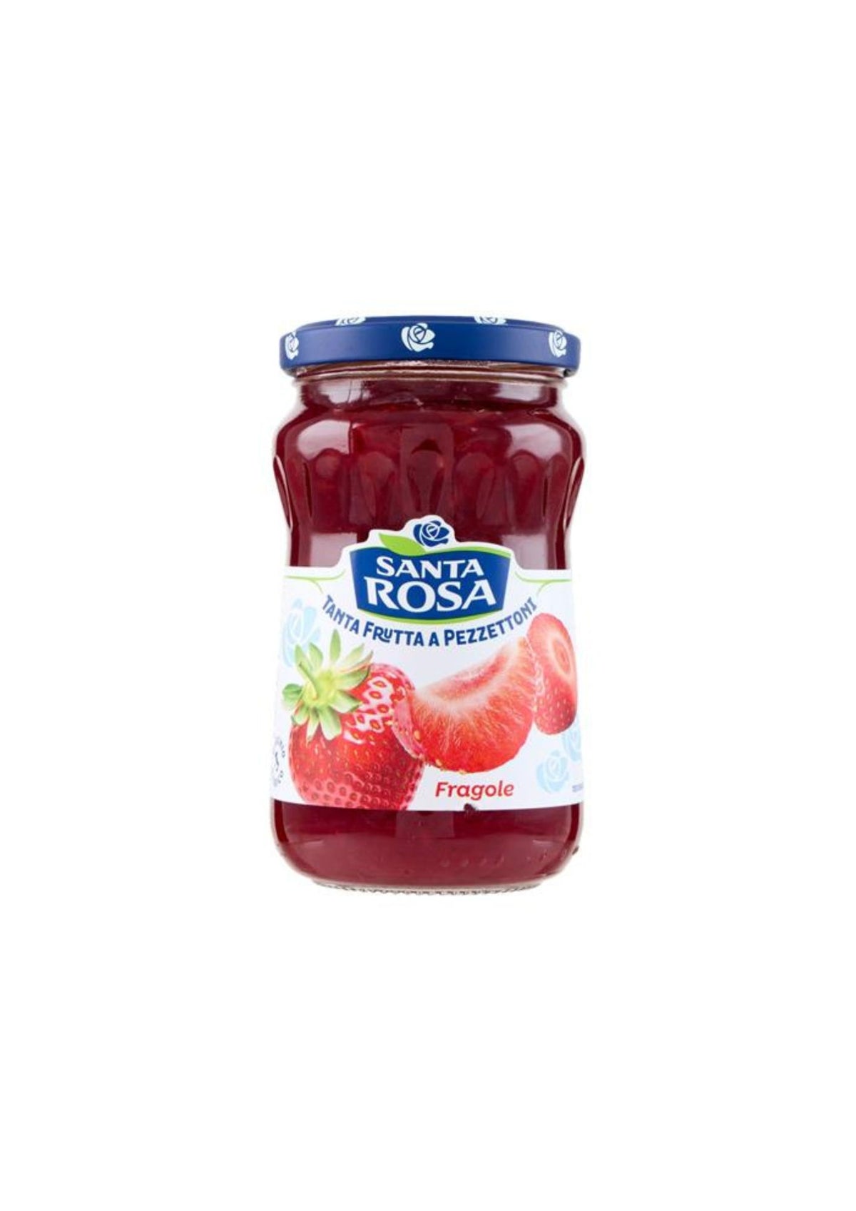 Santa Rosa – Extra-Erdbeerkonfitüre – italienisch Original – 1 × 350 g