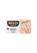 Rio Mare Gegrilltes Lachsfilet natur mit Zitrone – italienisch Original – 125 g