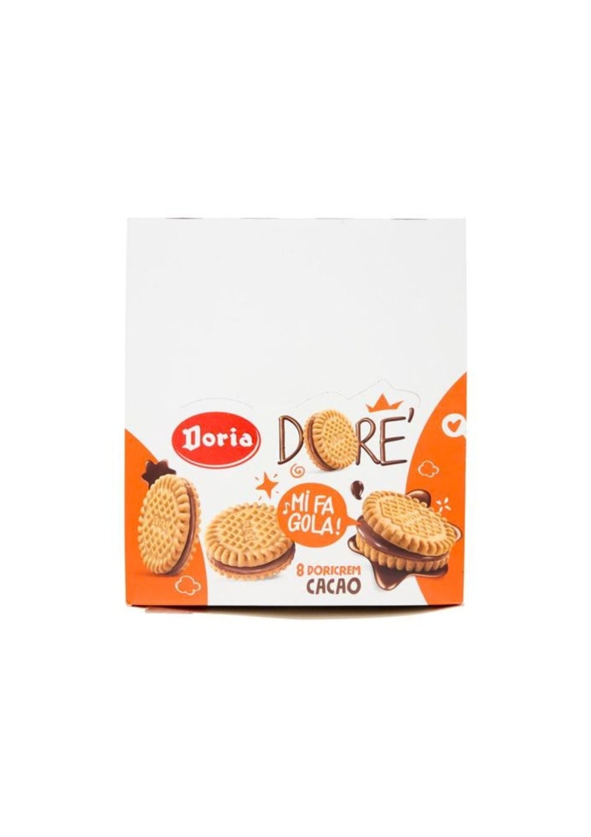 Doria Dorè Cacao – Kakaokekse – italienisch Original – 3er-Pack – 3 × 75 g
