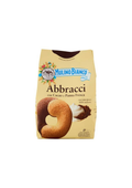 Mulino Bianco Abbracci – Mürbeteigkekse mit Kakao und frischer Sahne – italienisch Original – 1 × 350 g