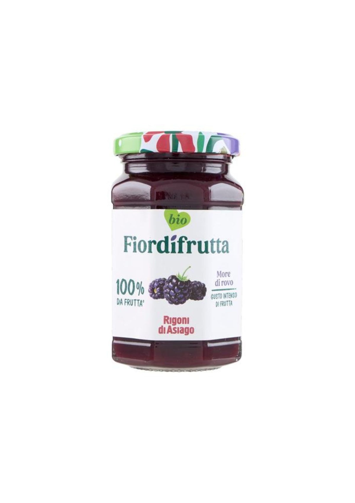 Rigoni di Asiago Fiordifrutta – Bio-Wildbrombeer-Fruchtaufstrich – italienisch Original – 1 × 250 g