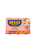 Rio Mare Thunfisch in Olivenöl – italienisch Original – 6er-Pack – 6 × 80 g (4 + 2 gratis)