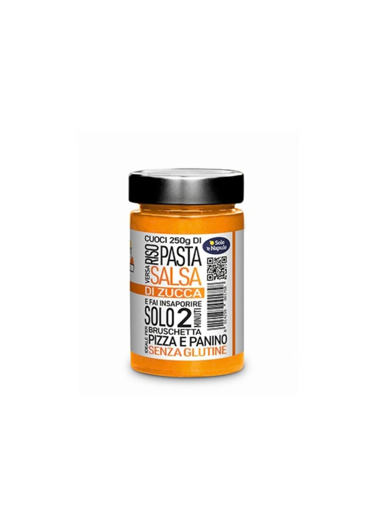 O' Sole 'e Napule Kürbis-Sauce – italienisch Original – 190 g