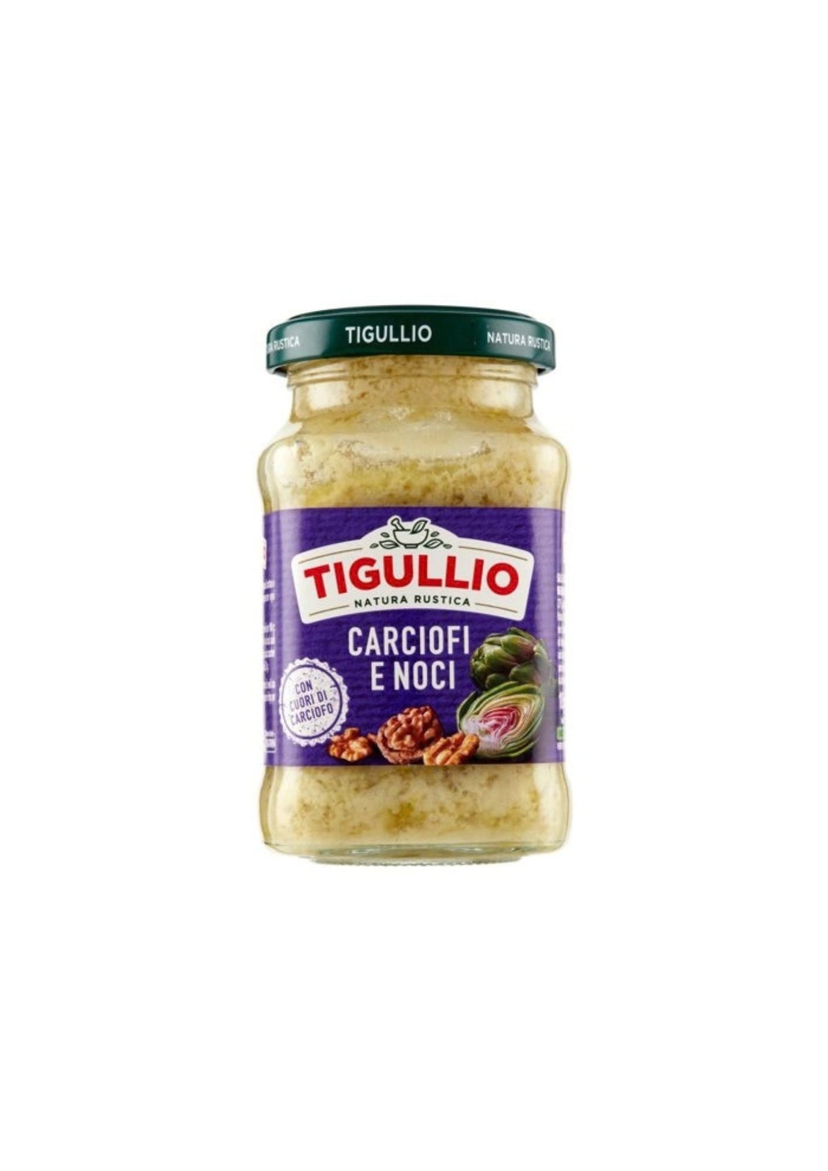 Tigullio Artischocken-Walnuss-Sauce – italienisch Original – 185 g