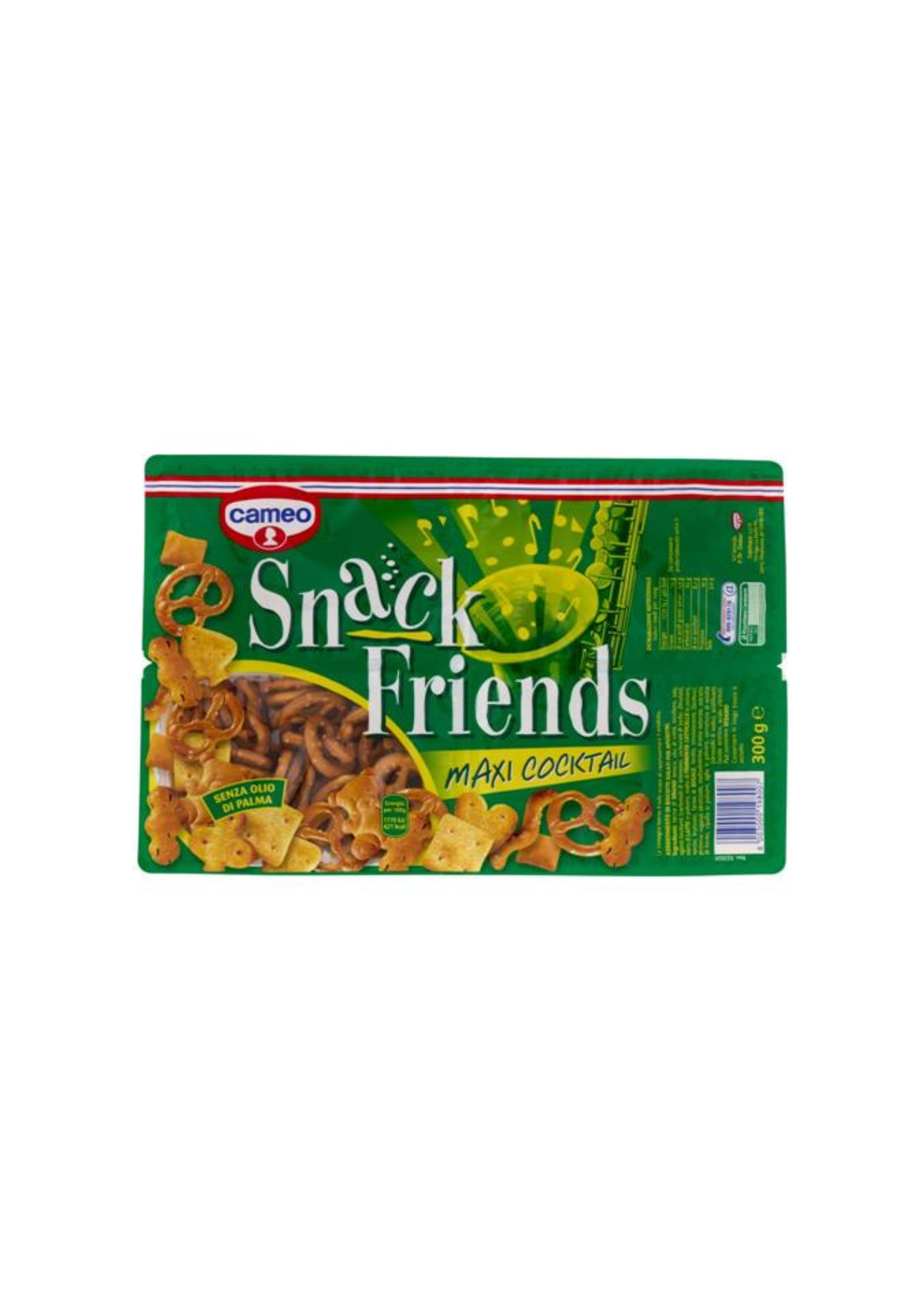 Cameo Snack Friends Maxi Cocktail – 300 g – Original italienischer Snack