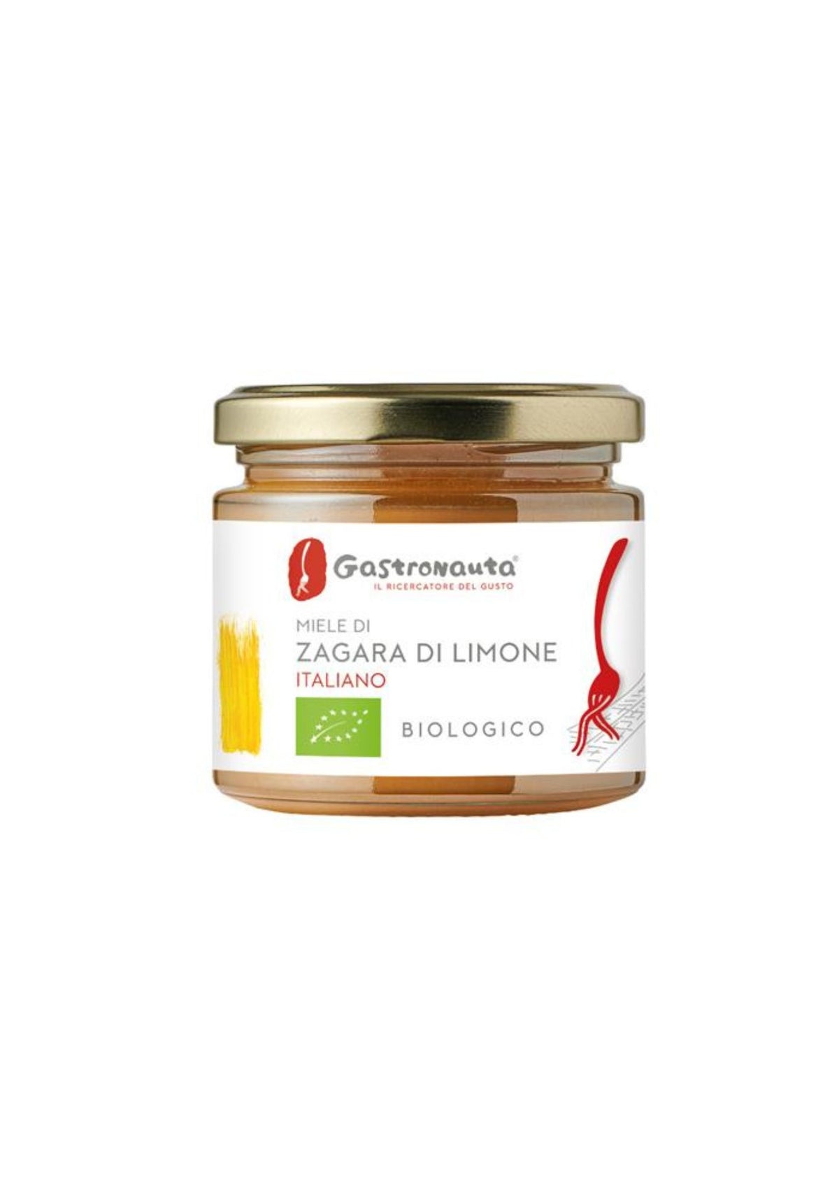 Gastronauta – Bio-Zitronenblütenhonig – italienisch Original – 1 × 250 g