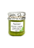 Le Delizie di Ascheri 1960 Genuesisches Basilikum-Pesto ohne Knoblauch – italienisch Original – 180 g