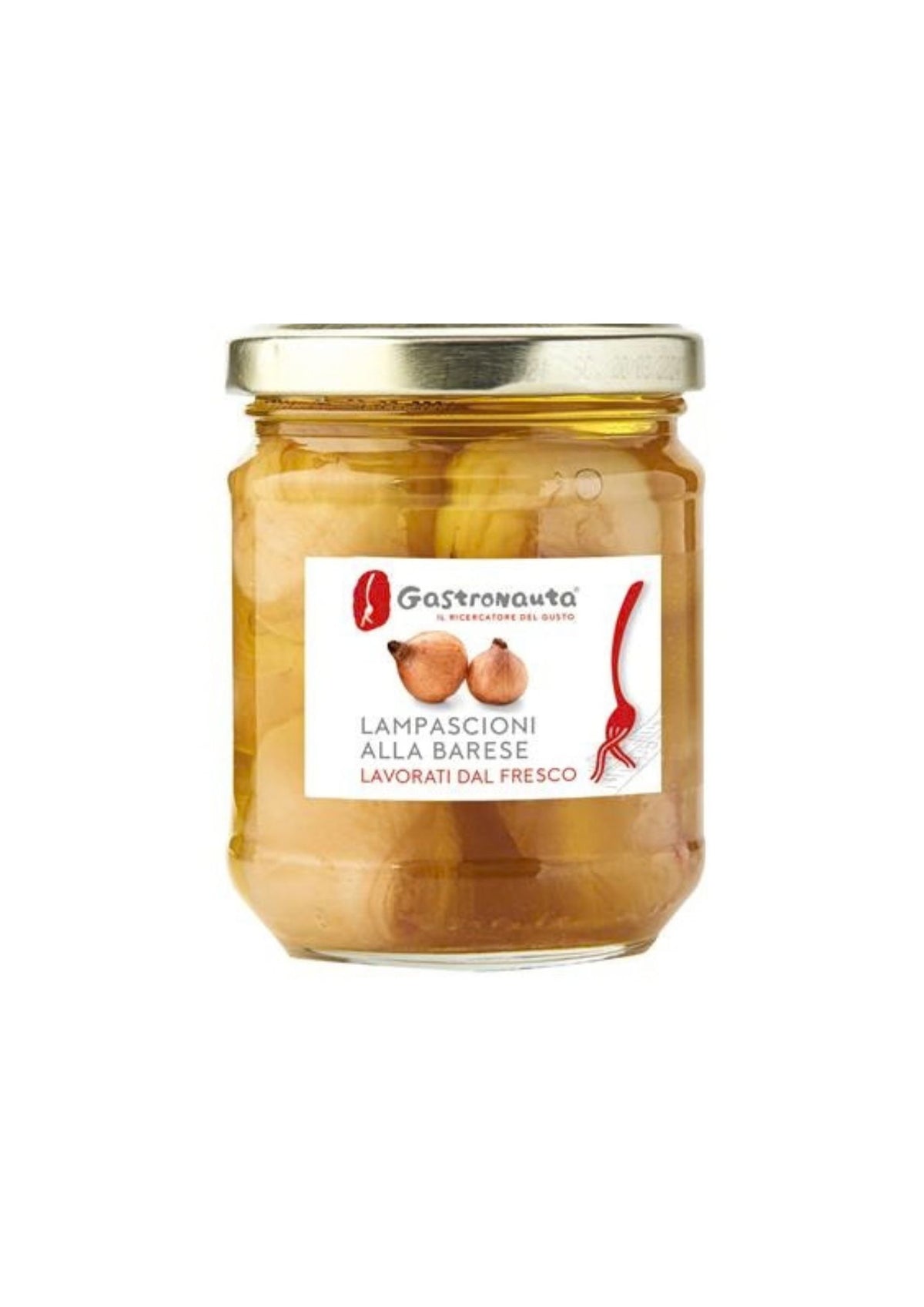 Gastronauta Italienische Wildzwiebeln (Lampascioni) in Öl – italienisch Original – 190 g