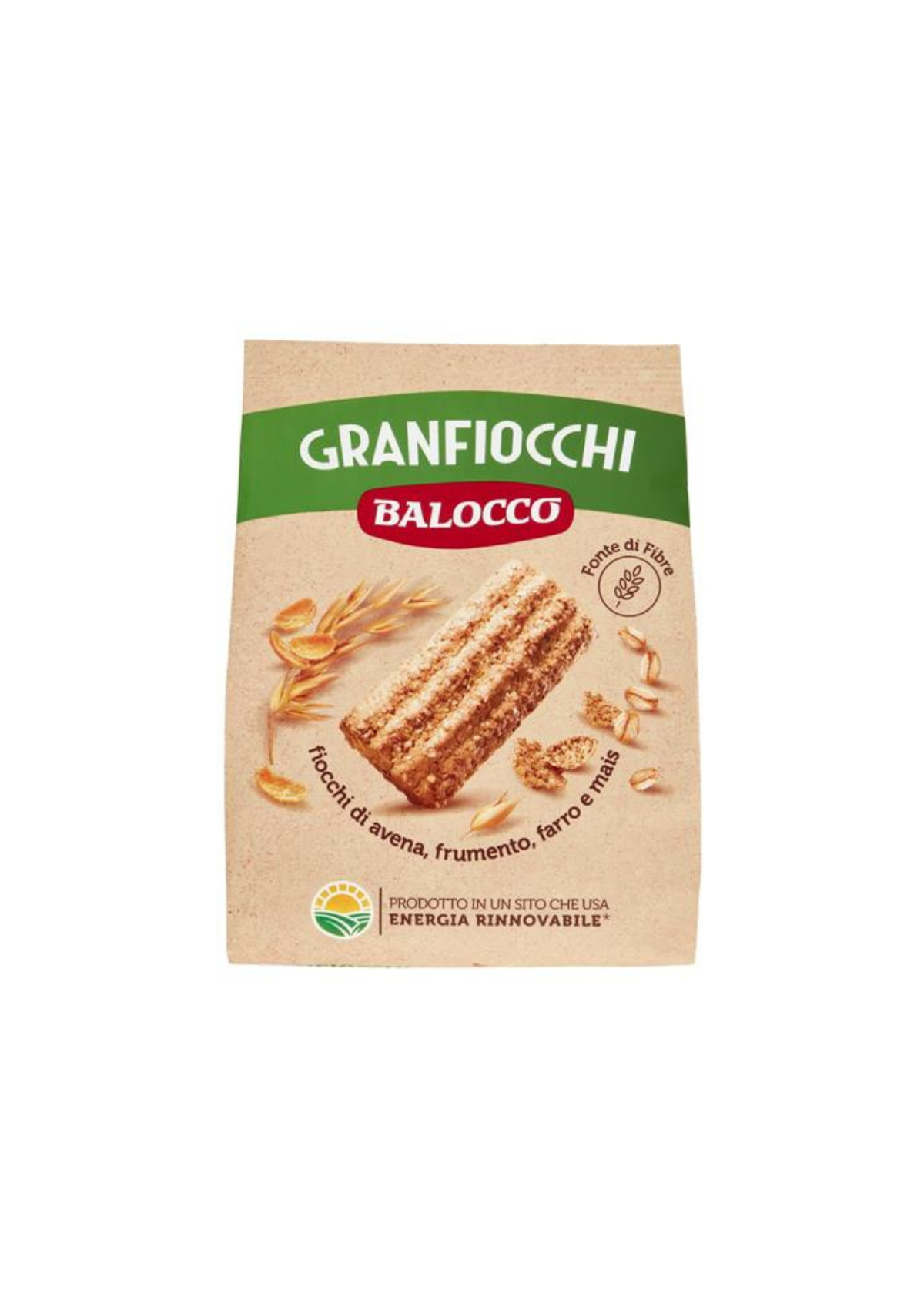 Balocco Granfiocchi – Vollkornkekse mit Hafer-, Weizen-, Dinkel- und Maisflocken – italienisch Original – 1 × 700 g